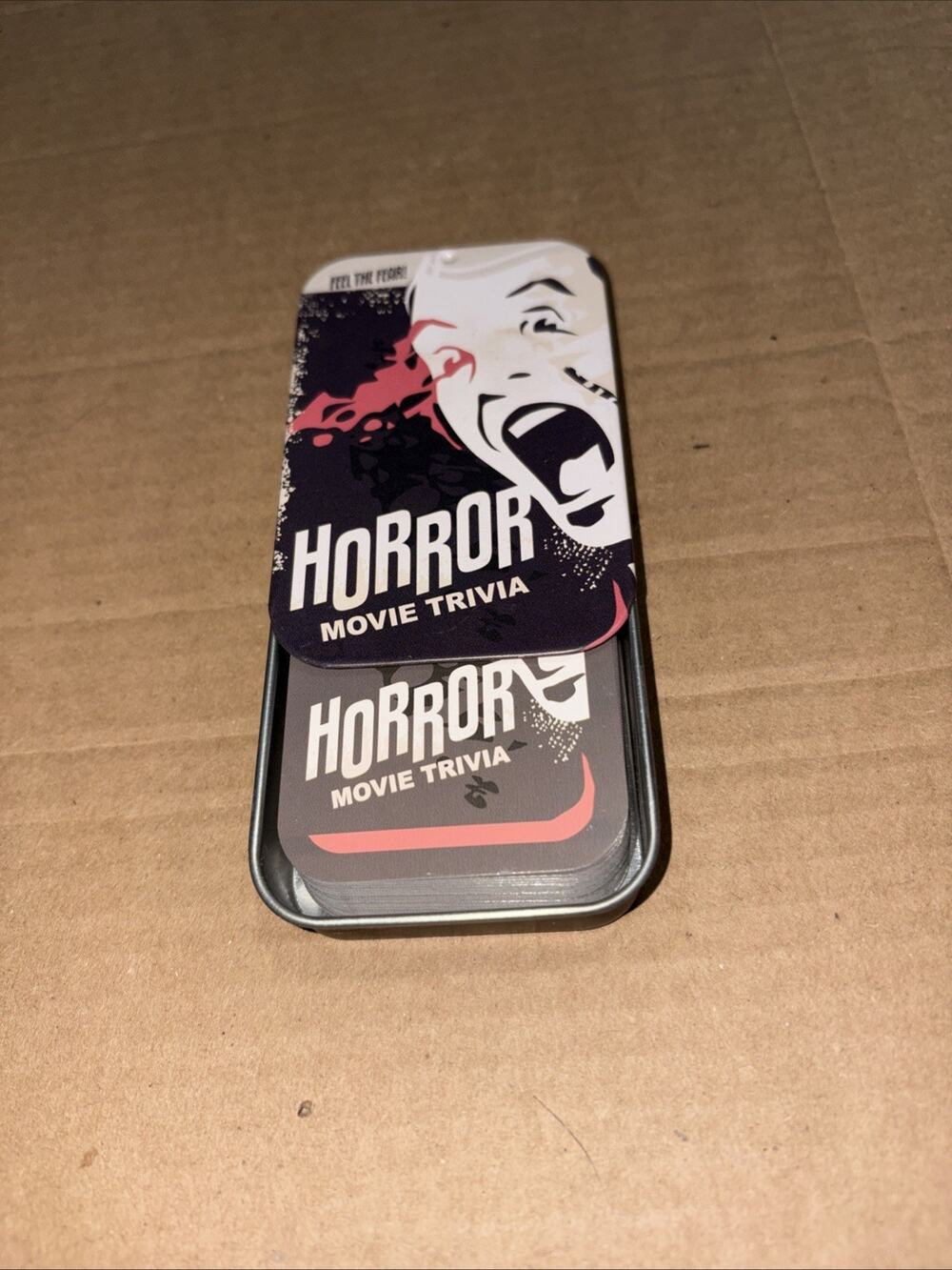 Horror Trivia Card Game - Test Your Knowledge of Horror Pop Culture Facts wit...